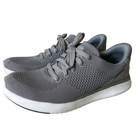 Kizik Lima hands free slip on breathable comfort gray athletic walking sneaker 9 - Picture 1 of 14